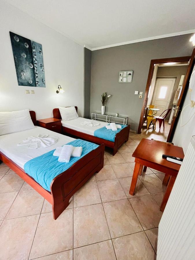 Poplar Lofts & Apartments Karavouzi 프리노스 외부 사진